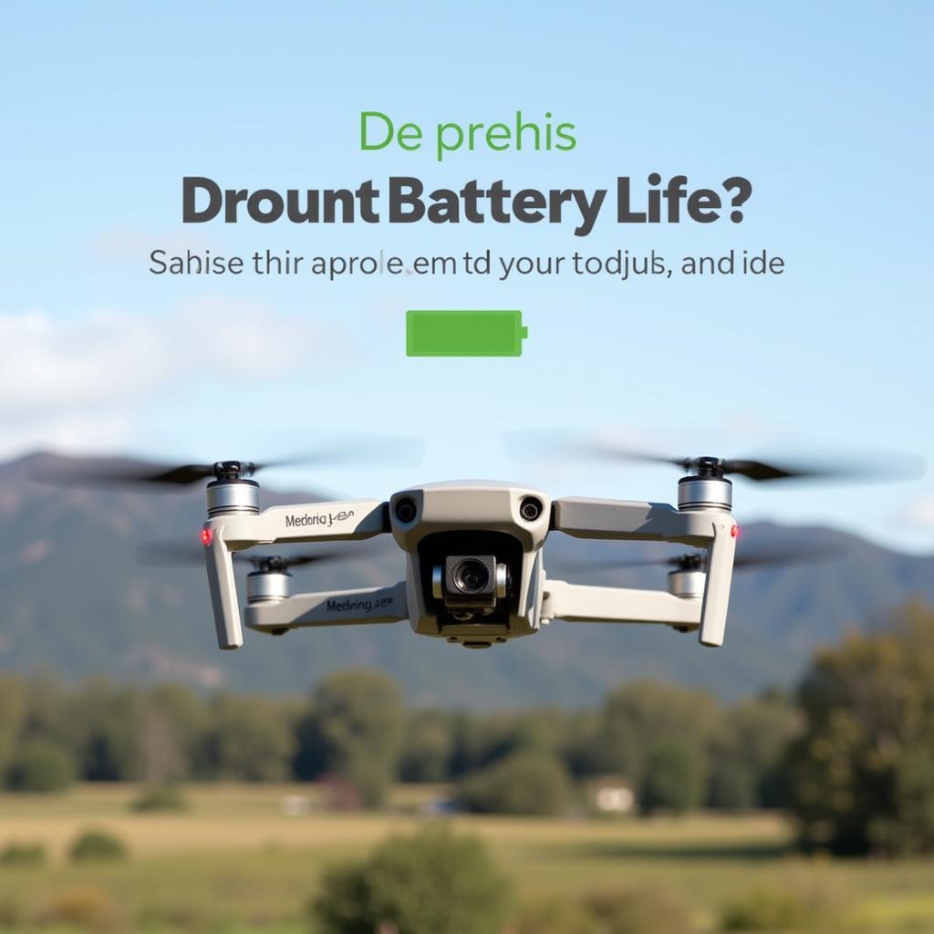 Drone Battery Life in Flight