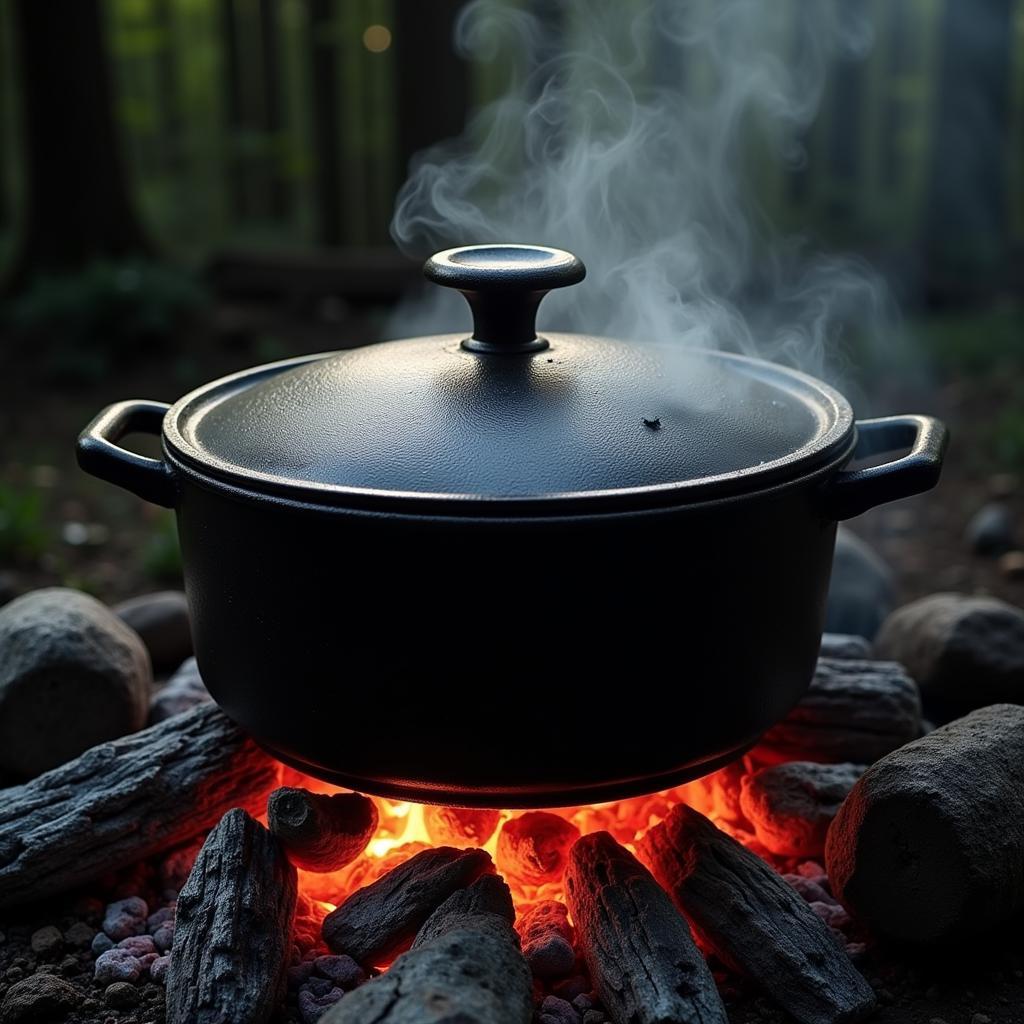 Dutch Oven Campfire Cooking