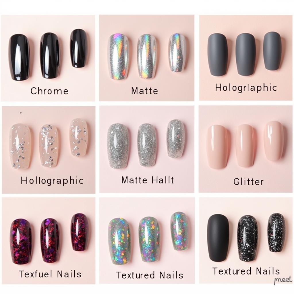 Variety of Effect Nails