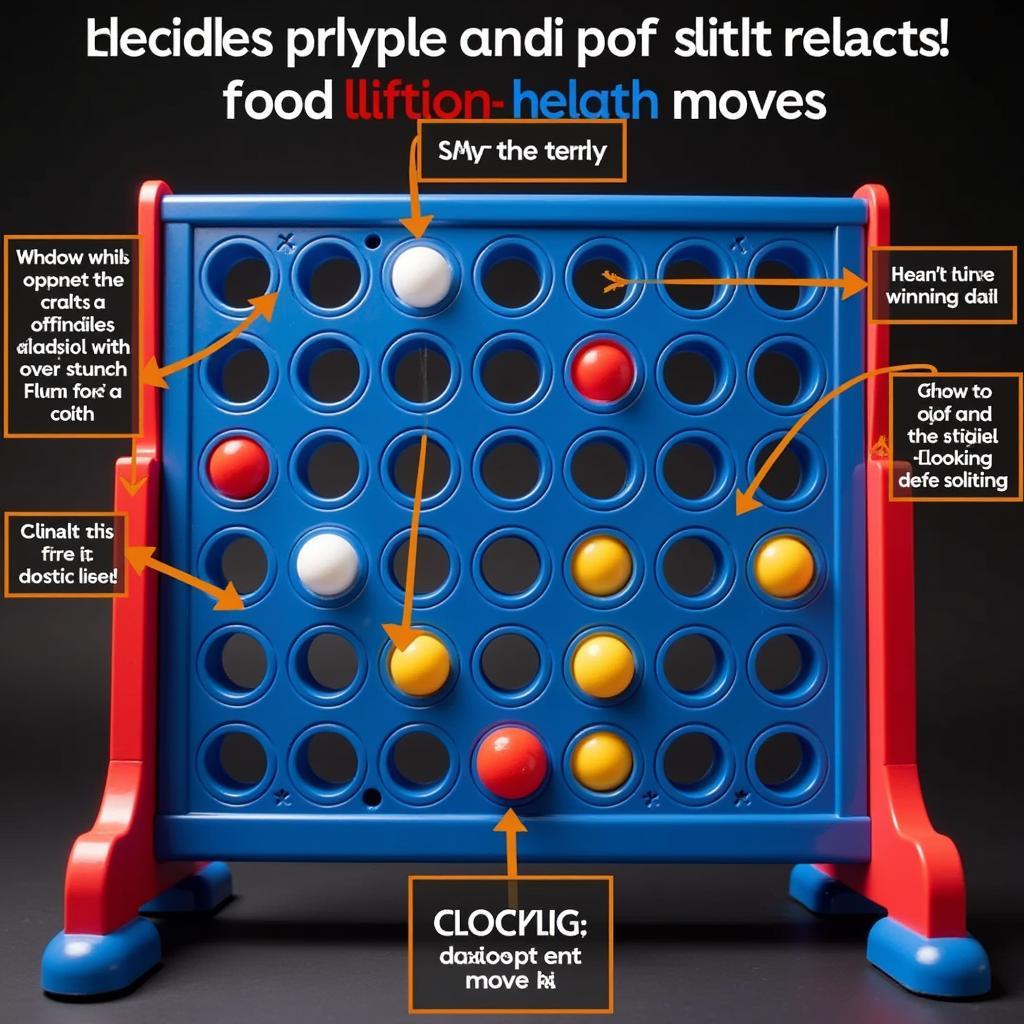 Strategic Moves in Electronic Connect 4