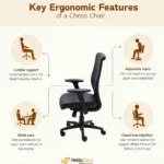 Ergonomic Chess Chair Features