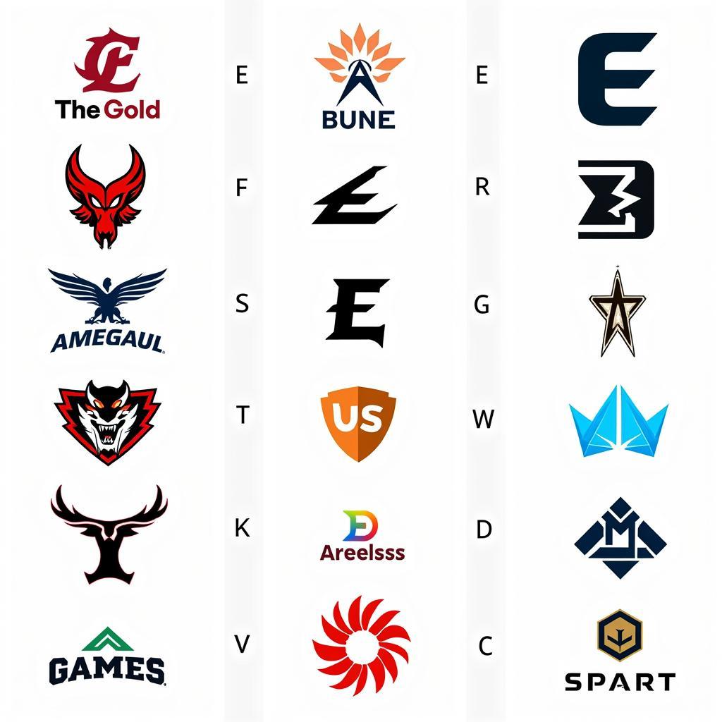 Esports Logos Starting with E