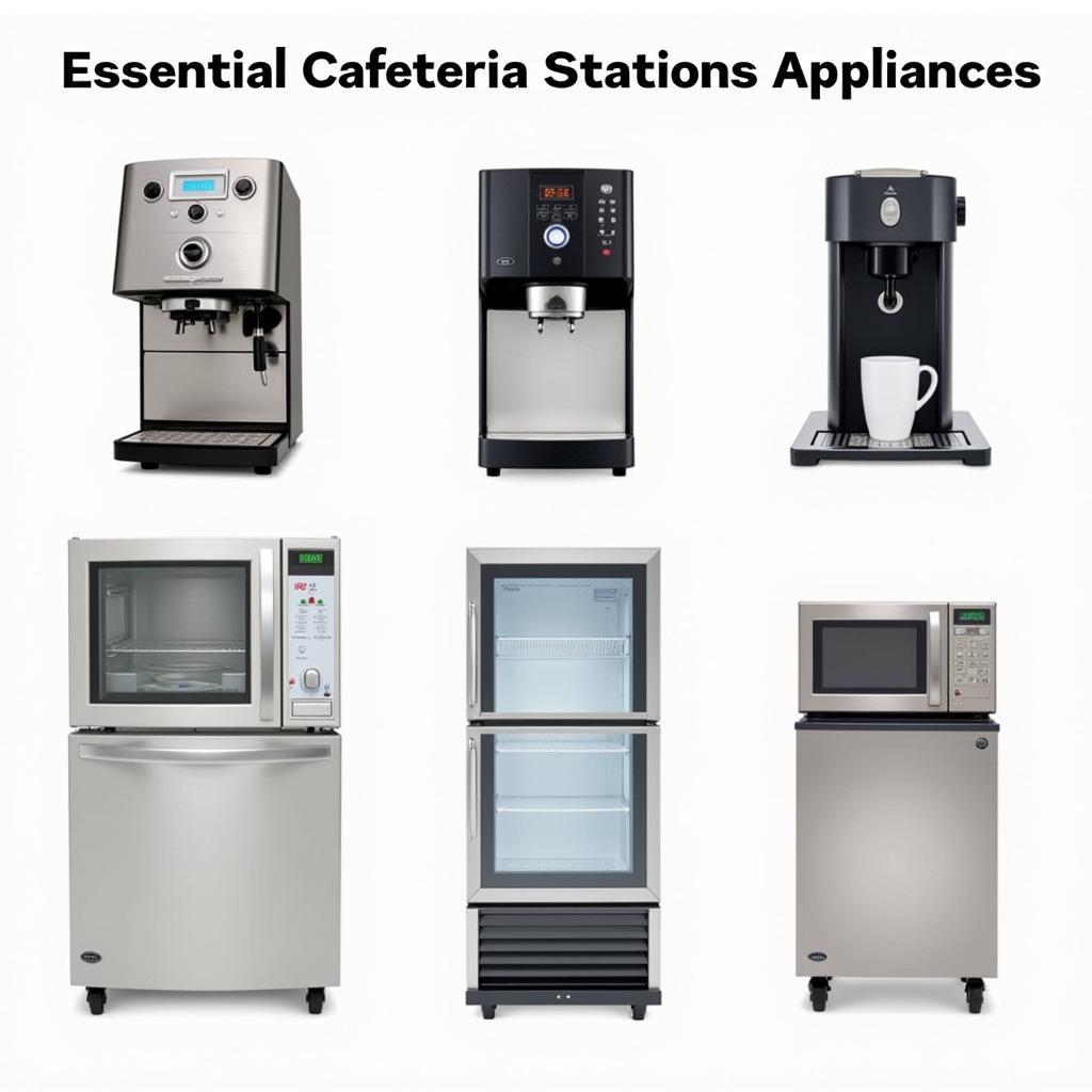 Essential Cafeteria Station Appliances