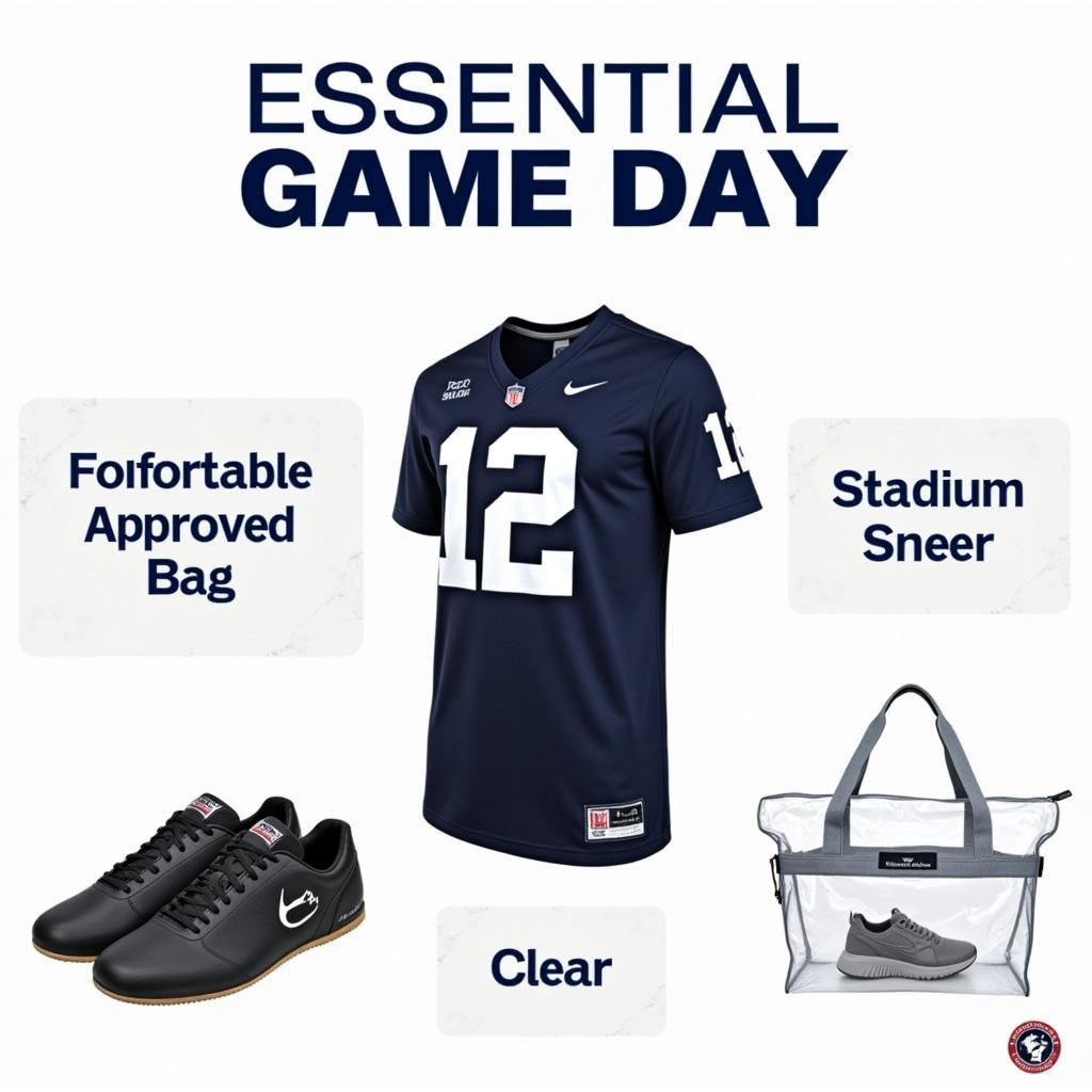 Essential Penn State Game Day Gear: Jersey, Comfortable Shoes, Approved Bag