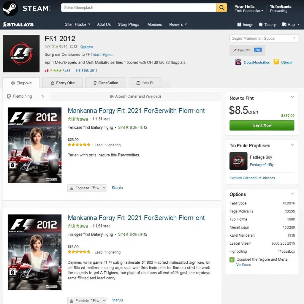 F1 2012 Steam Marketplace Screenshot