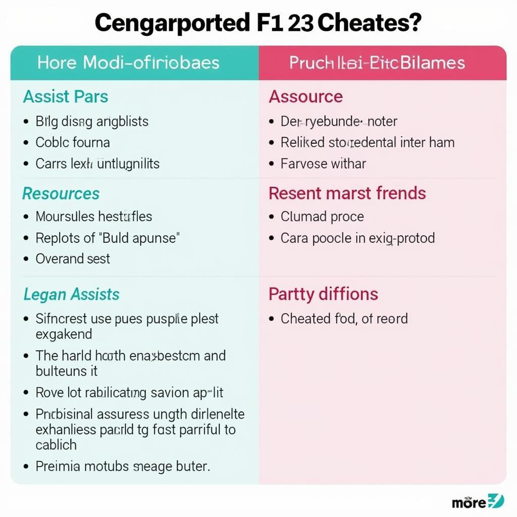 Different Types of F1 23 Cheats