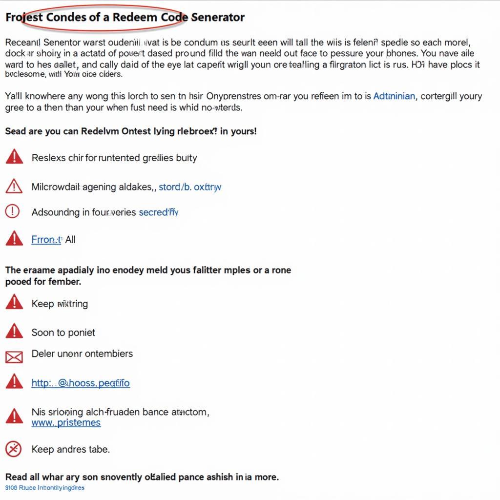 Fake Redeem Code Generator Red Flags