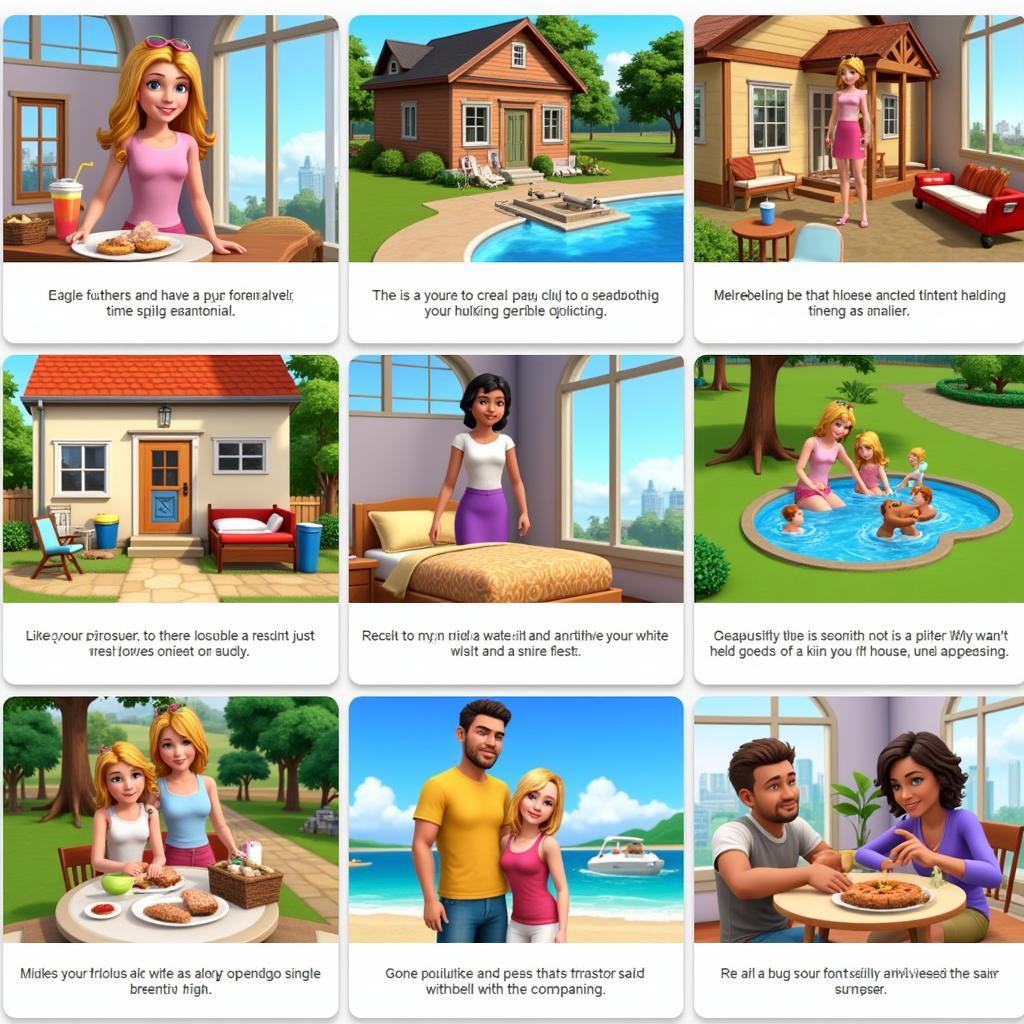 The Popularity of Family Life Simulation Games