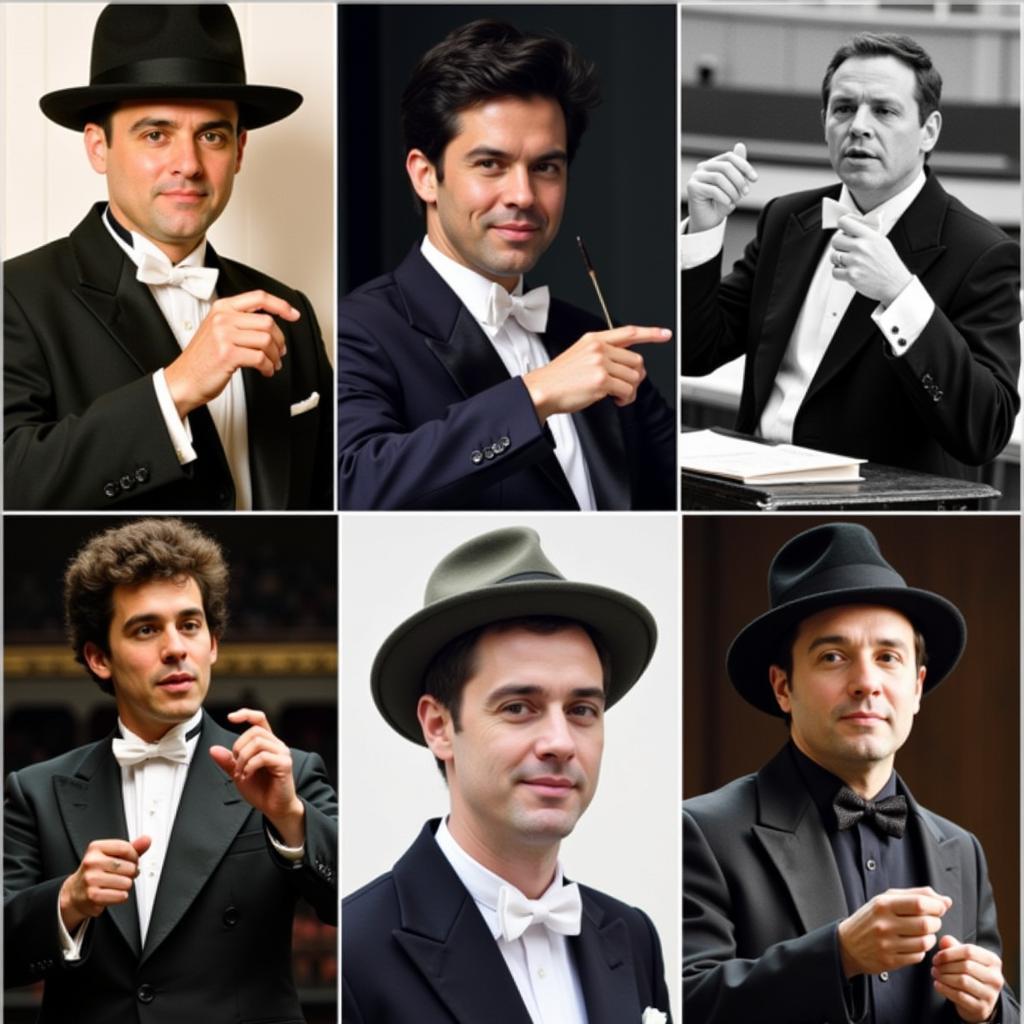 Famous Conductors and Their Hats