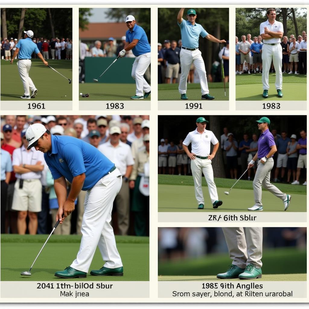 Memorable Masters Moments with Green Shoes