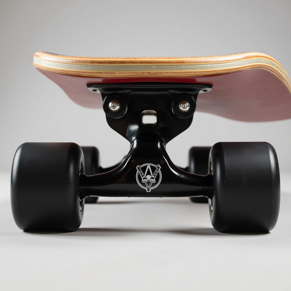 Finesse Skateboard Trucks and Wheels Detail