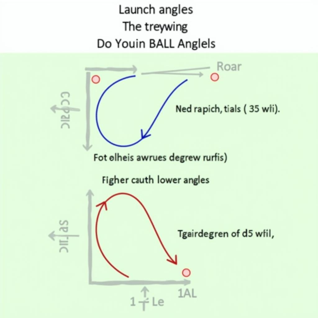 Football Launch Angle and Trajectory