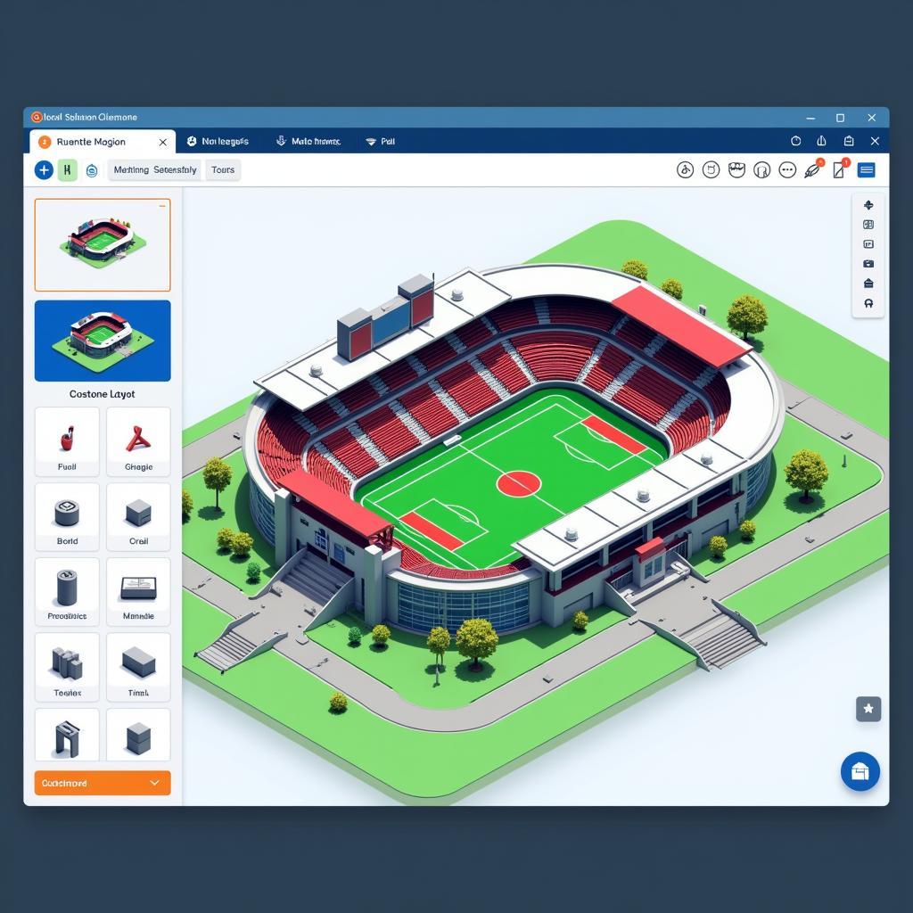 Football Stadium Creator Design Software