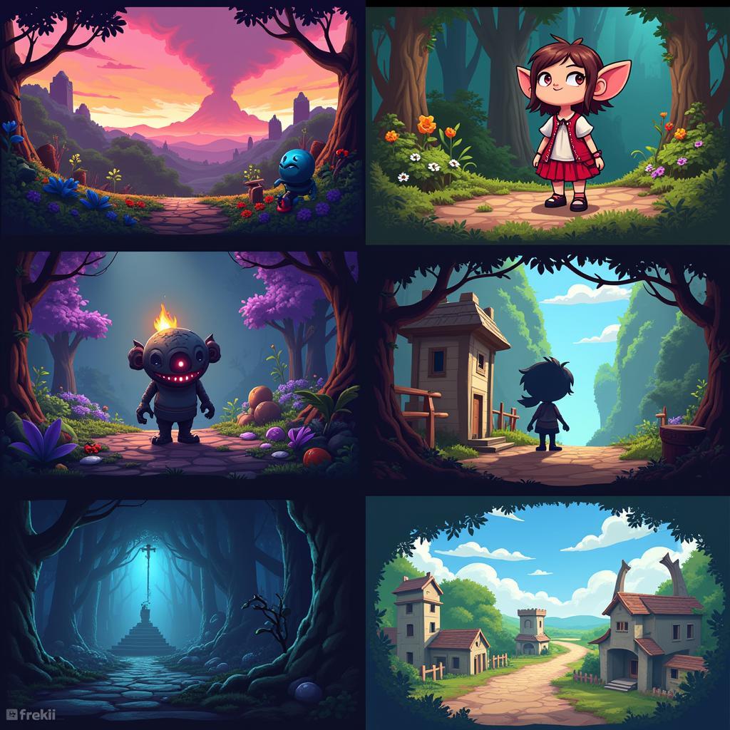 Exploring Different Freeki Game Art Styles