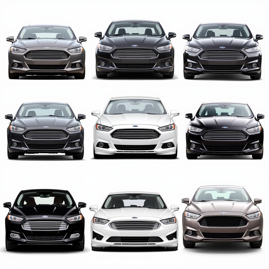 Different Fusion Front Bumper Styles