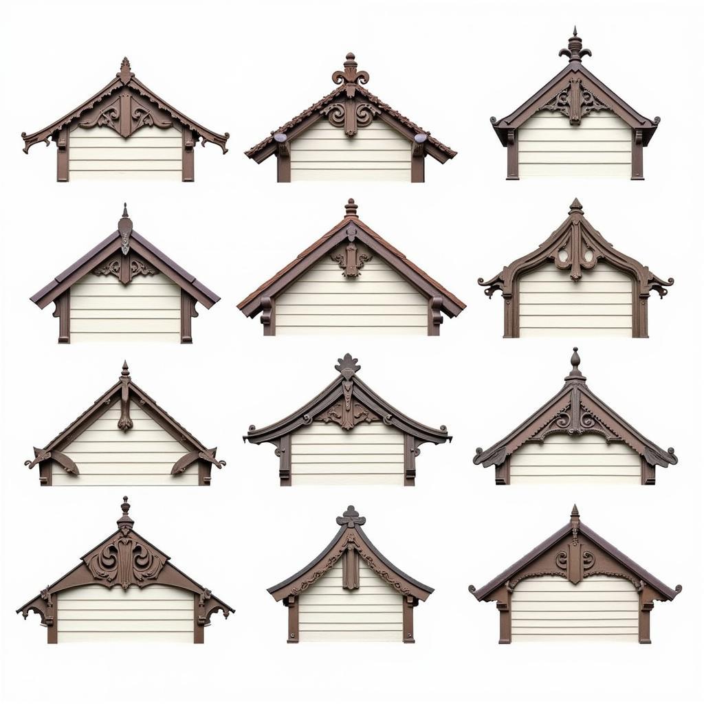 Examples of Gable Decorations