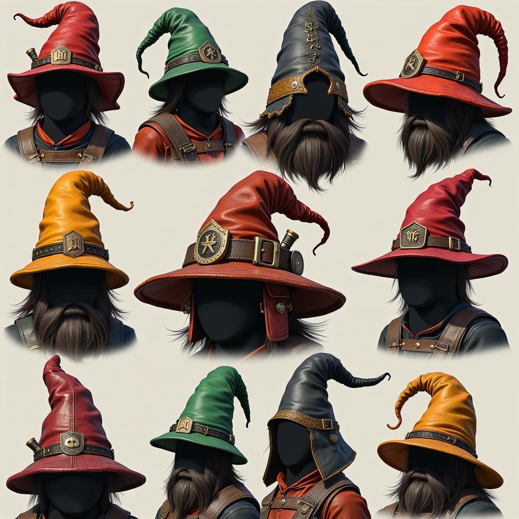 Gnomish Hats in Various Video Games