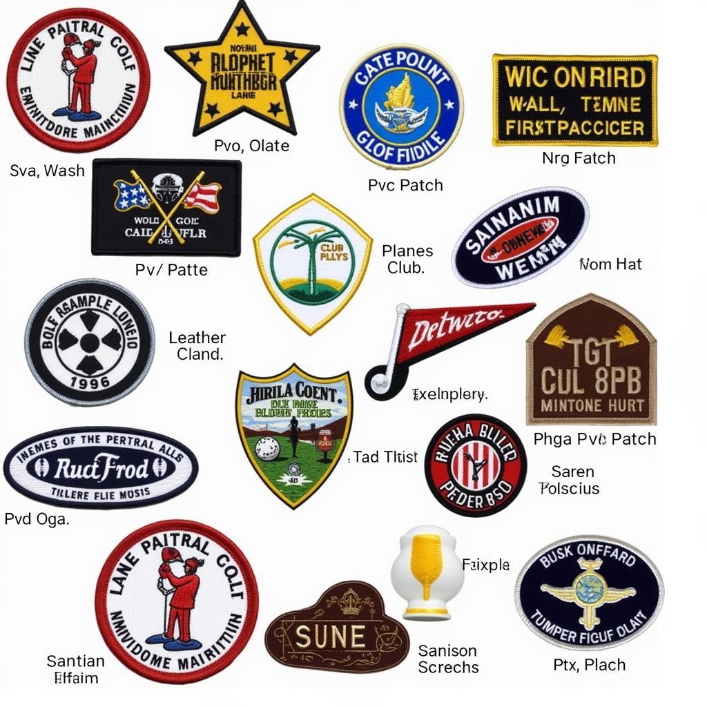 Different Types of Golf Patches