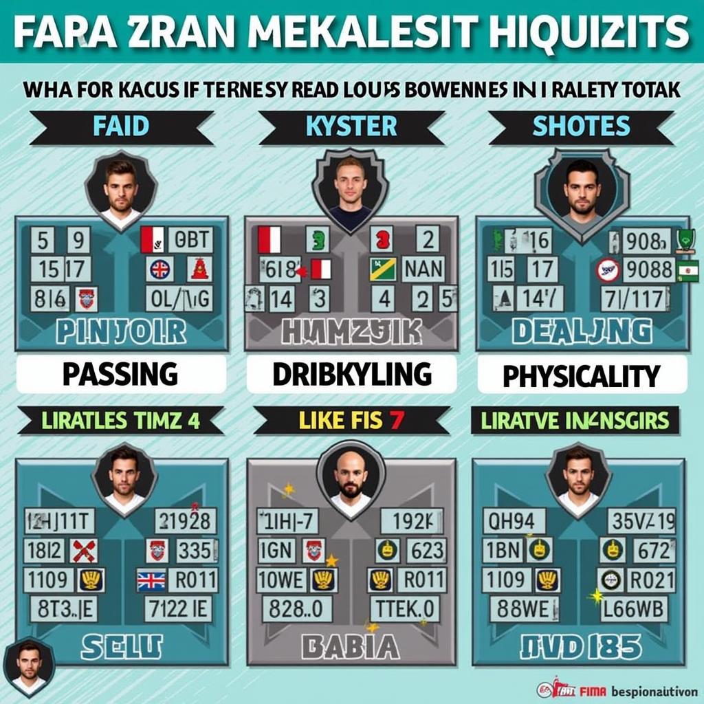 Detailed breakdown of Hamsik's key attributes in FIFA.