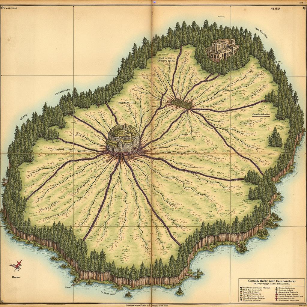 Hastings Battle Map Topography