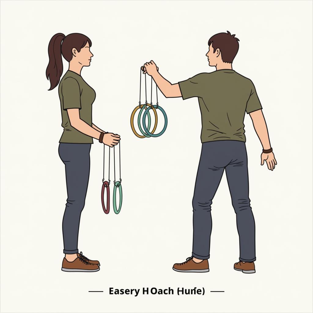 Strategic Positioning in Hook and Ring Battle