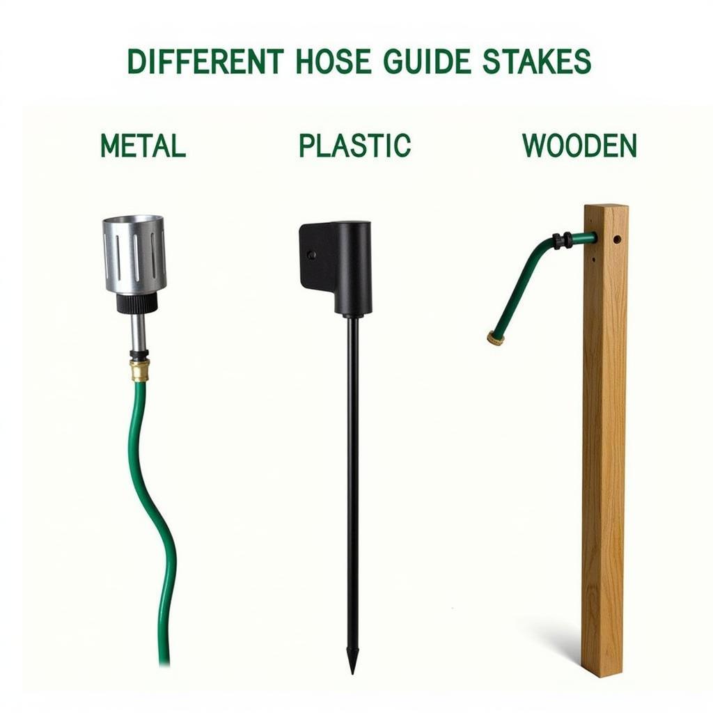 Types of Hose Guide Stakes