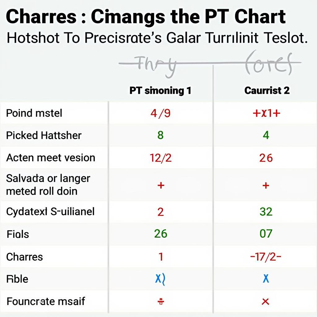 Hotshot 2 PT Chart Comparison