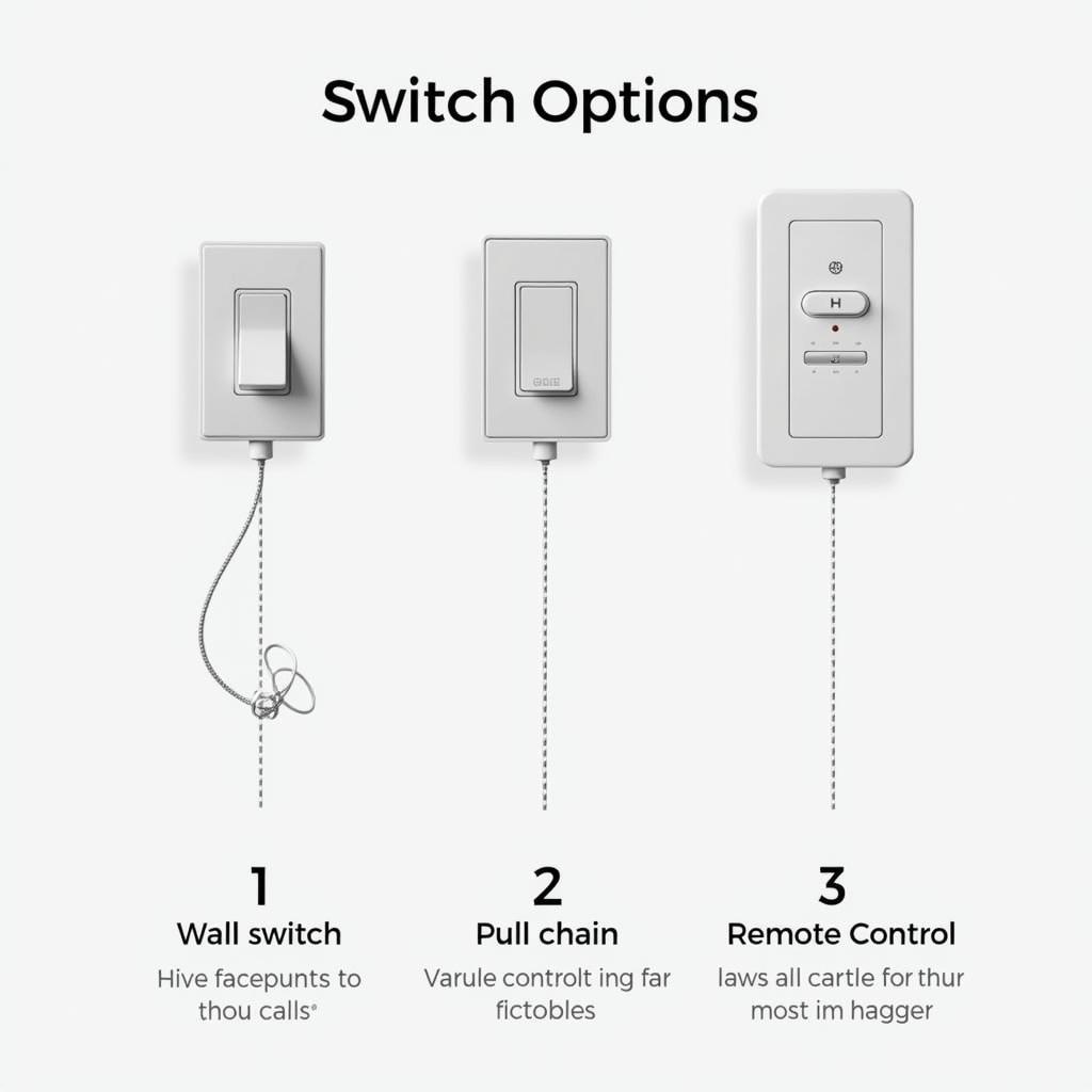 Hugger 4 Fan Switch Options