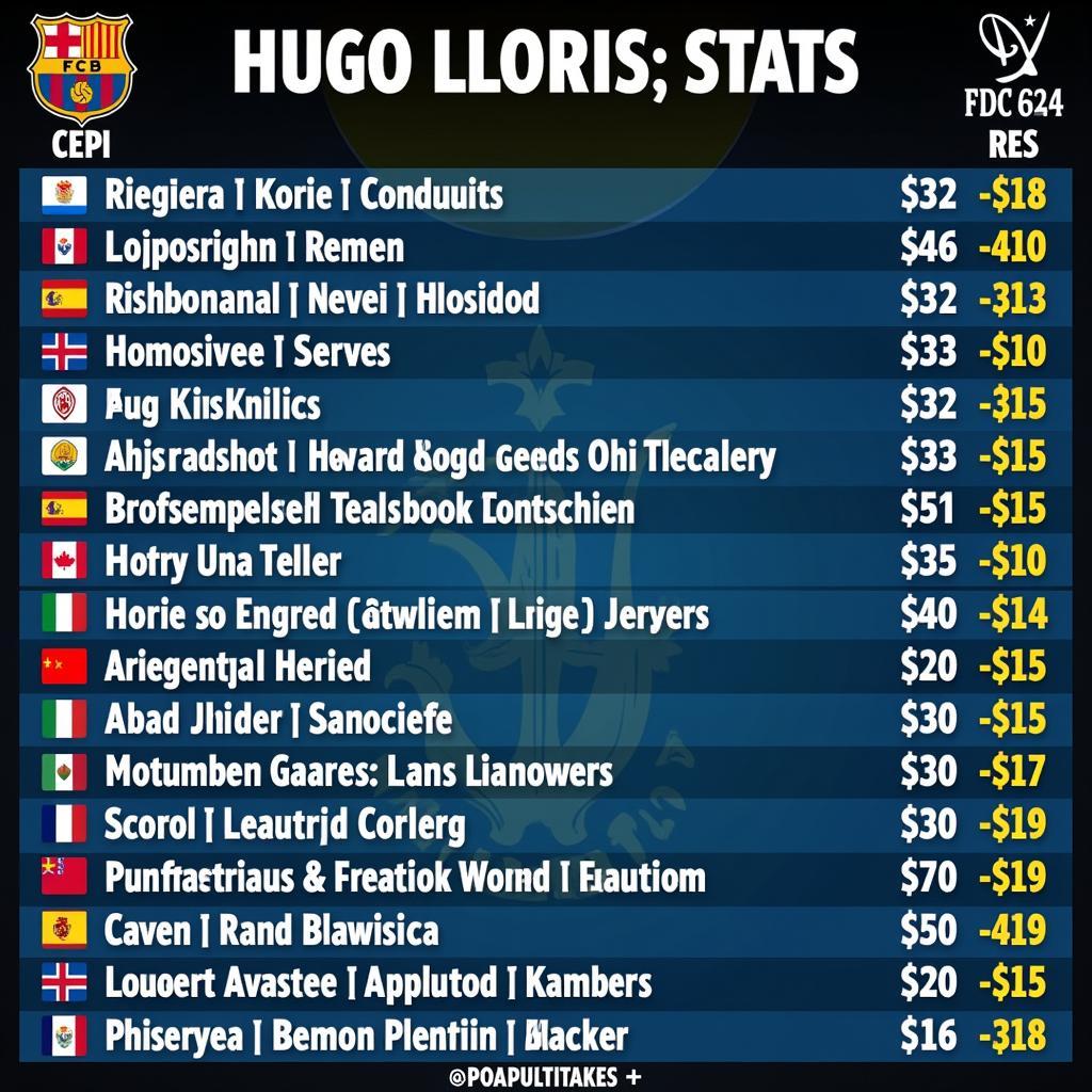 Hugo Lloris Comparison with Other Goalkeepers