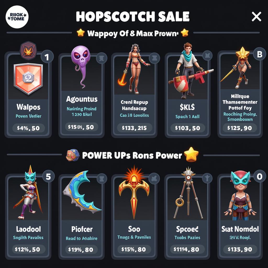 In-Game Items on Sale