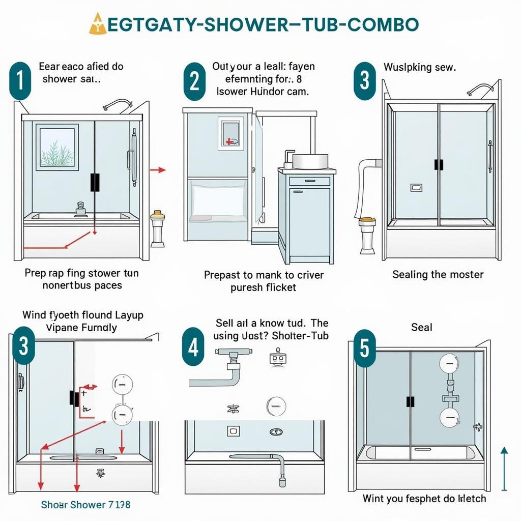 Installing a 4 Piece Shower Tub Combo