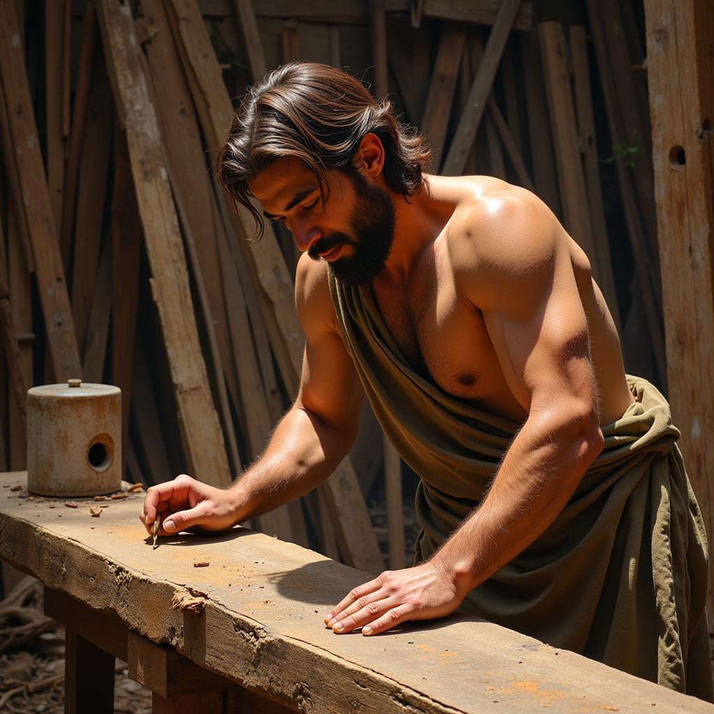 Jesus as a Carpenter: Demonstrating Physical Strength