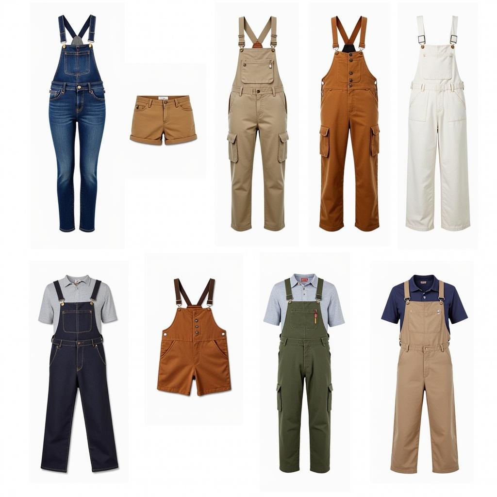 Different Types of Jets Overalls