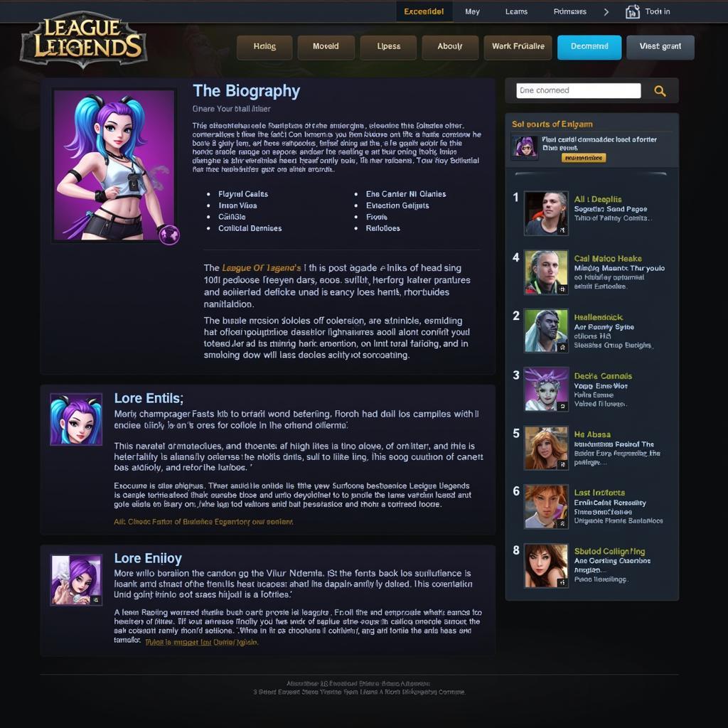 Jinx Official Lore from Riot Games