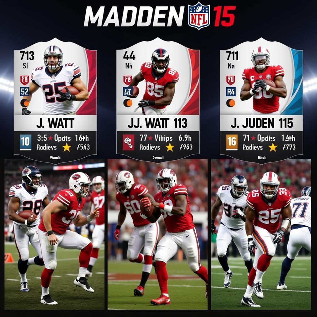 J.J. Watt's Early Madden Ratings