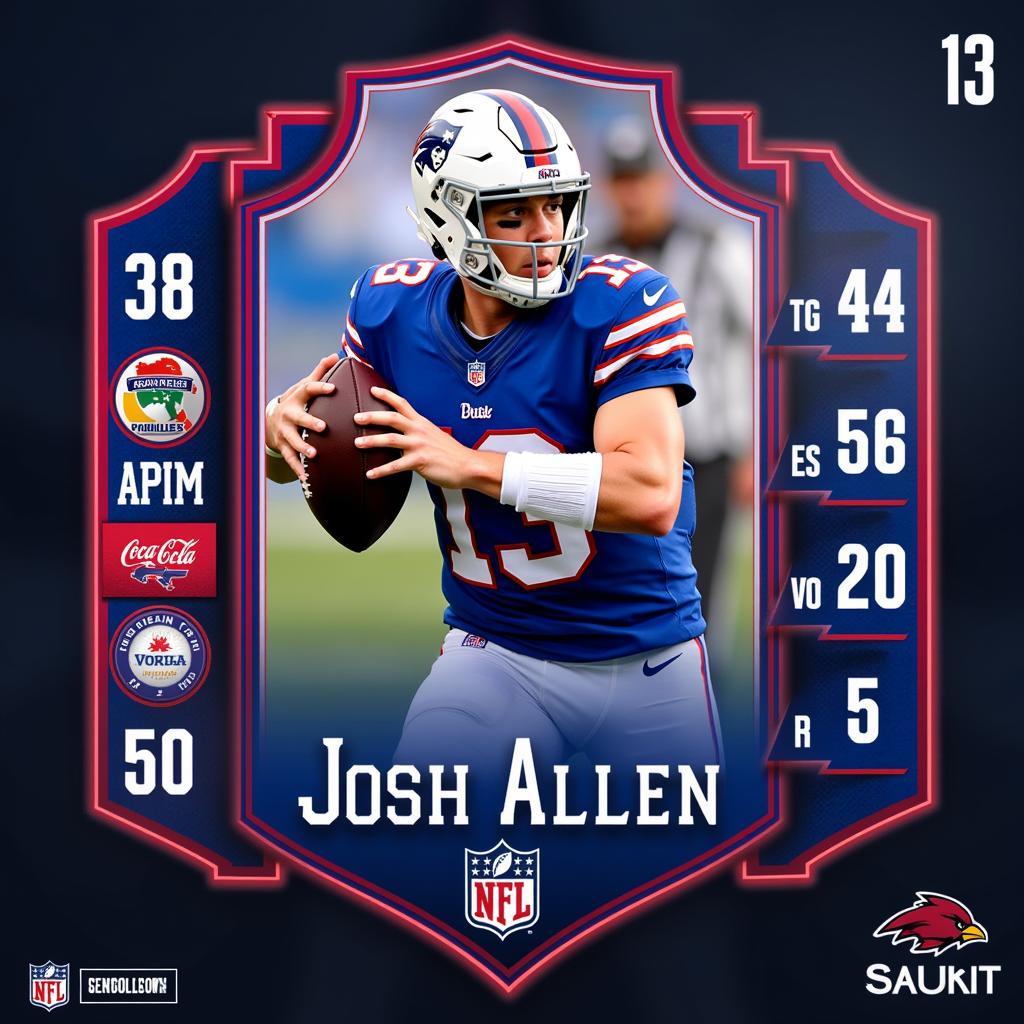 Josh Allen MUT Card Overview