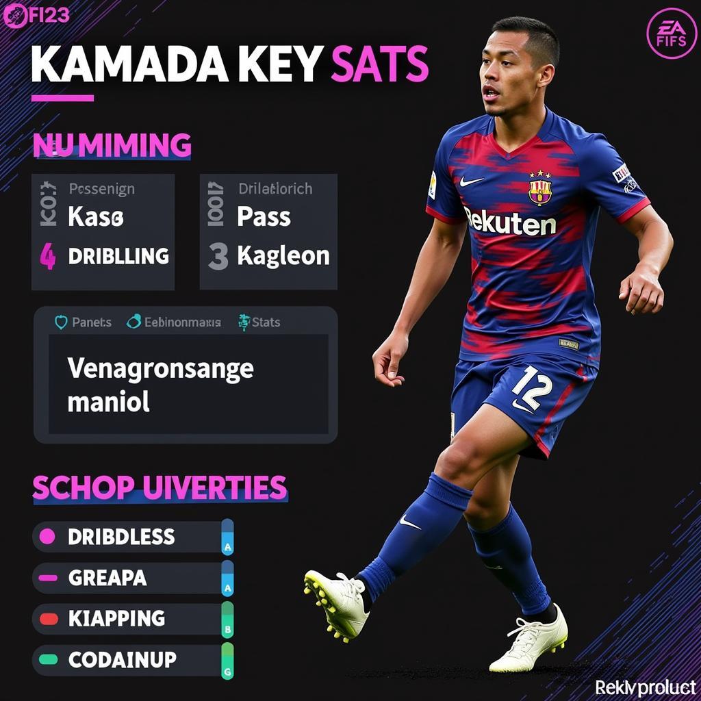 Kamada FIFA 23 Key Stats