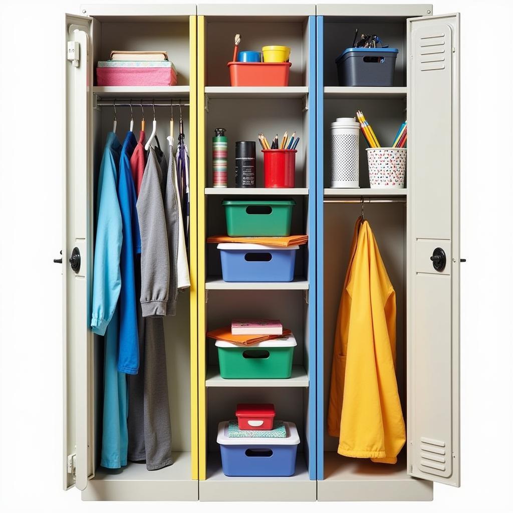 Kids Locker Shelving Unit