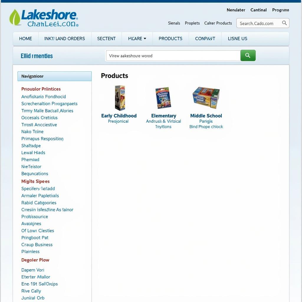 Navigating the Lakeshore Orders Website