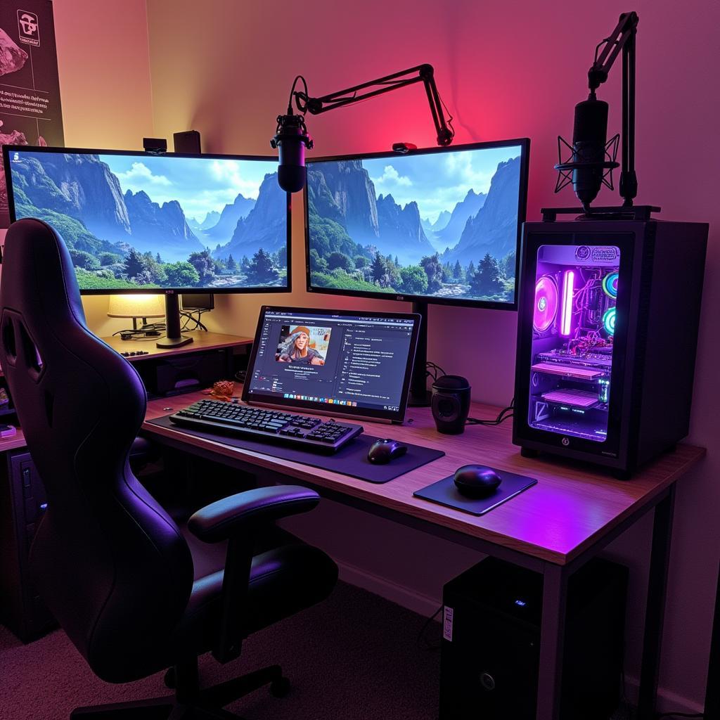 Leanne Sue Stenberg's Gaming Setup