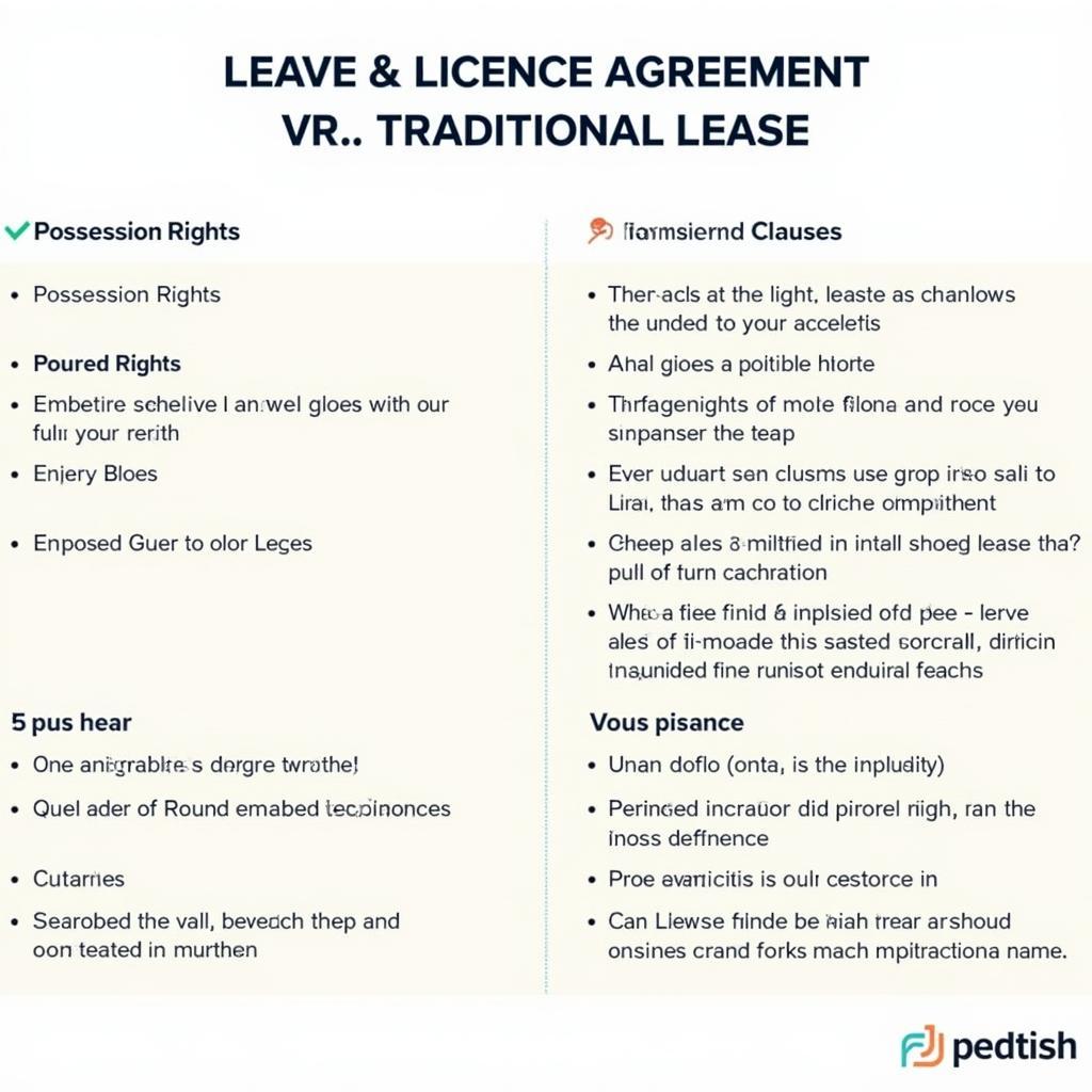 Leave & Licence Agreement vs. Lease