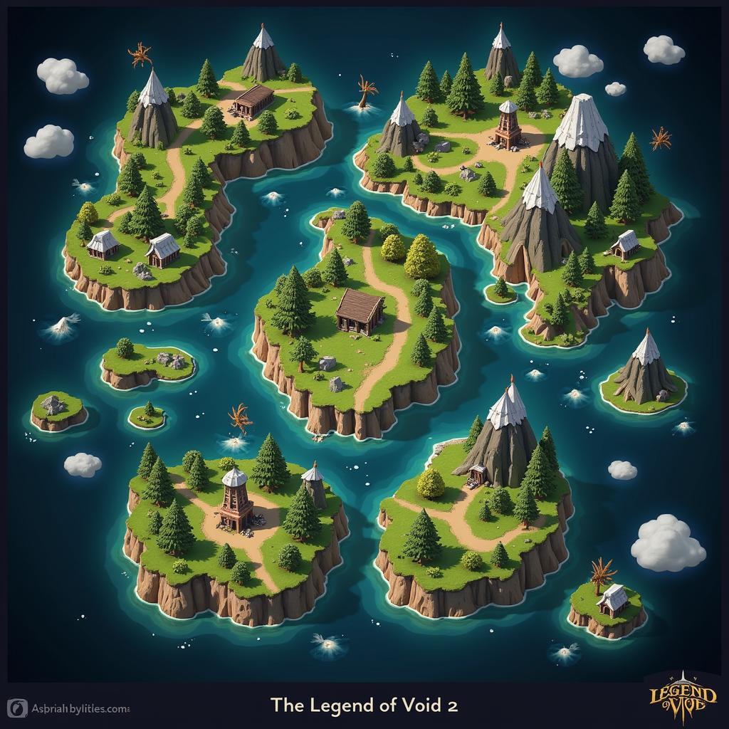 Legend of Void 2 World Map