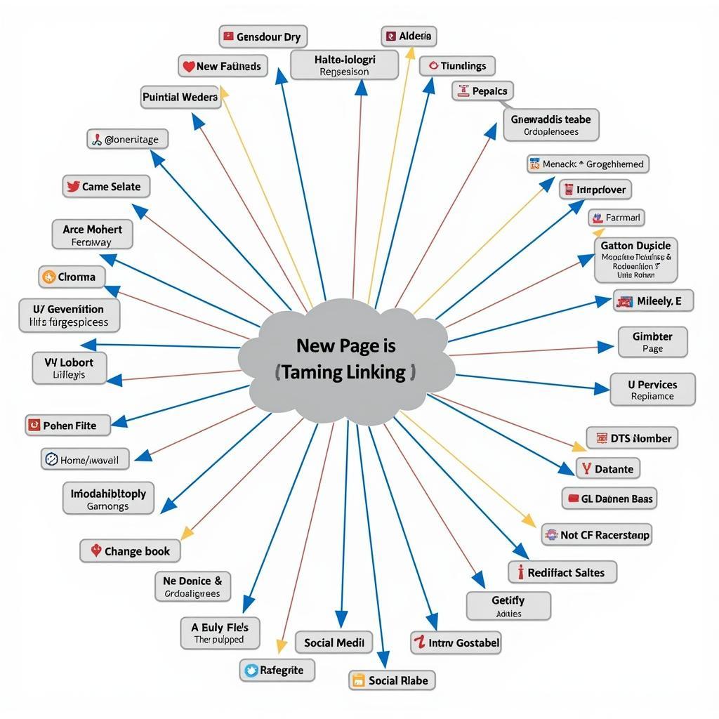 Link Linkage Structure on a Gaming Website