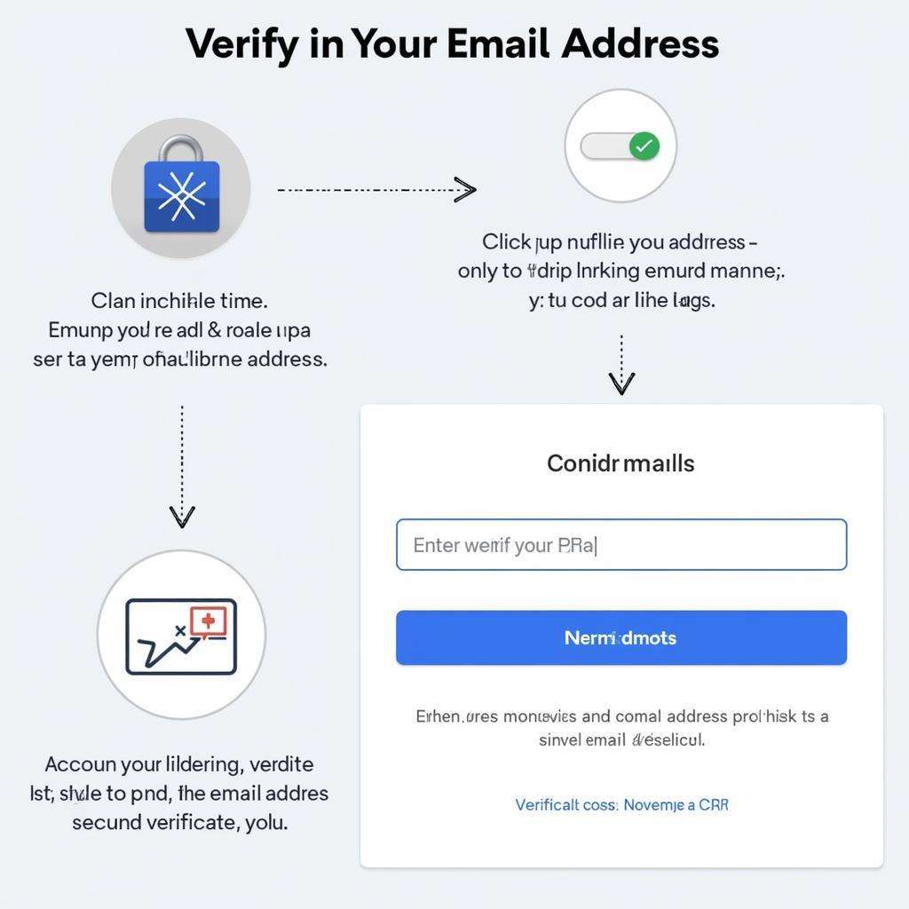 Email verification process for linkage email