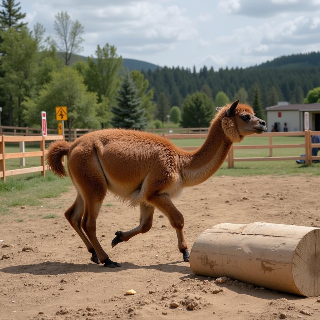 Llama Training Obstacles