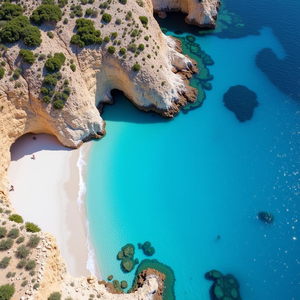 Malta's Blue Lagoon on Comino Island