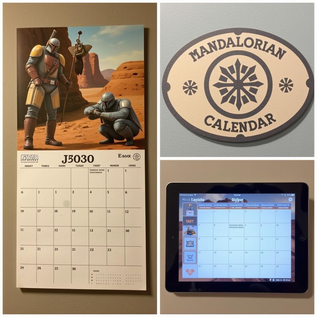 Different Mandalorian Calendar Types