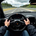 McLaren F1 Wheel Being Used on Track