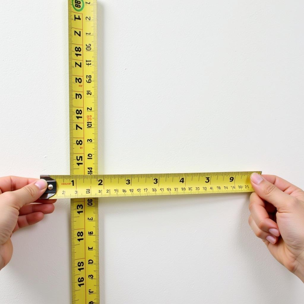 Measuring 1.85 Meters with a Tape Measure