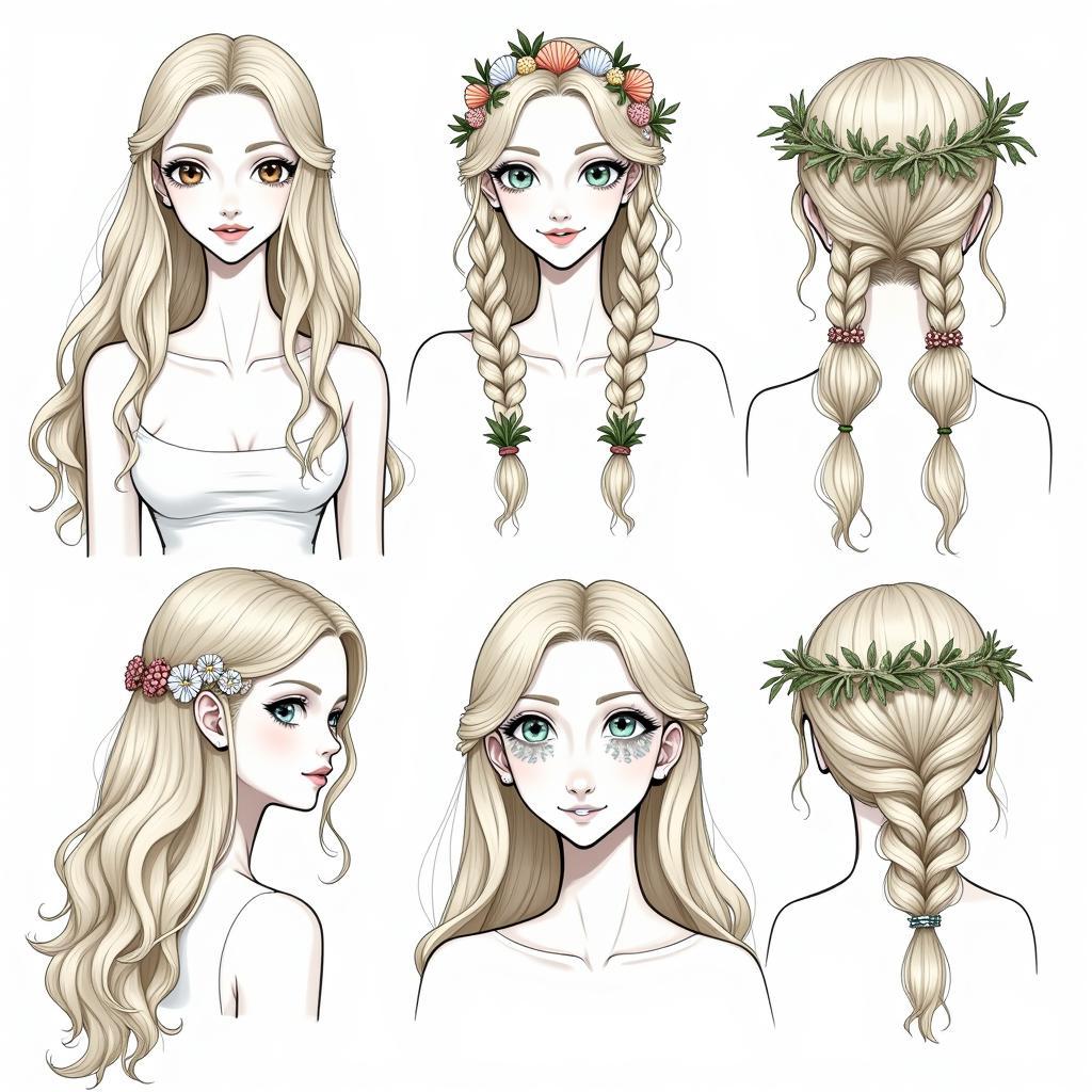 Mermaid Hair and Accessories: Adding Personal Touches